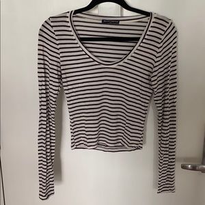 Striped, crop top